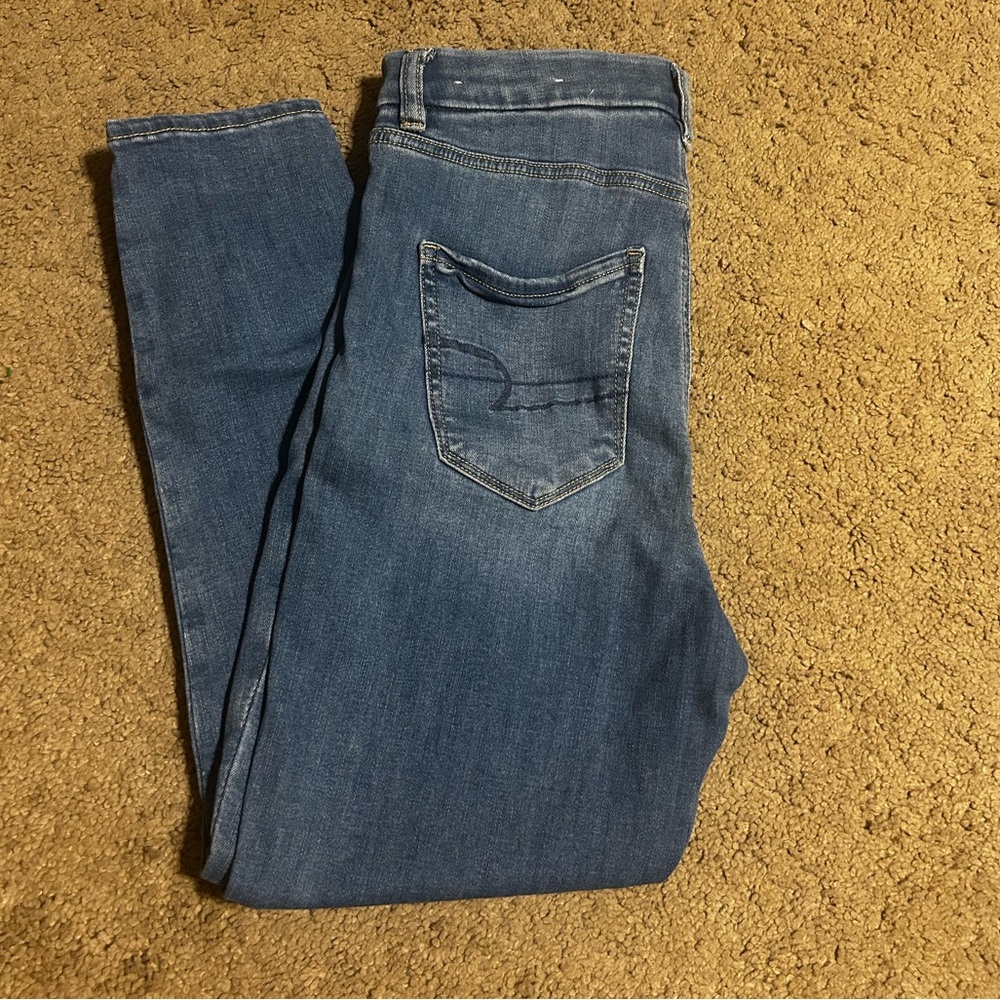 AE high rise jegging crop
